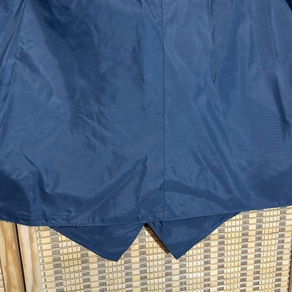 Vintage Men's Two Tone Blue Gray Pinstripe Career Suit Vest No Tags - Picture 10 of 13